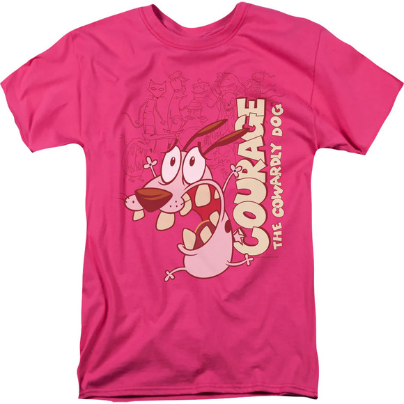 Other - Running Scared Courage The Cowardly Dog Tshirt